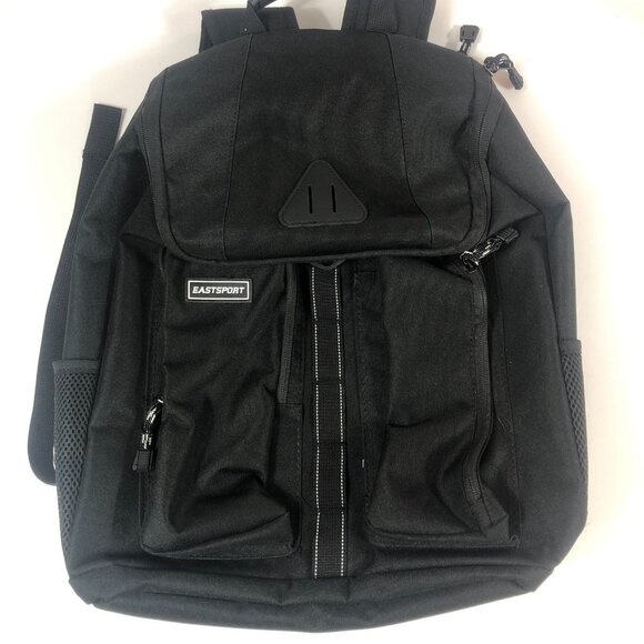 Eastsport Theo Top Loader Backpack Unisex Adult Sport Black Like NEW - Picture 1 of 9
